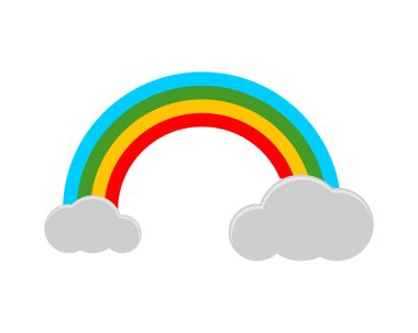 Gökkuşaklı gümüş bulut