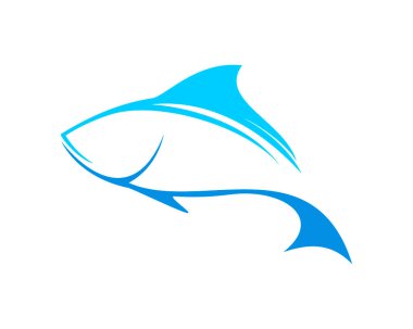 Basit mavi balık ana hatları