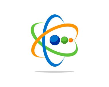 İçinde daire şekli olan bilim sembolü