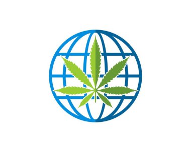 İçinde basit esrar bulunan dünya küresi