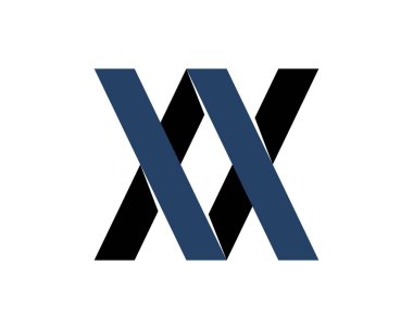 X X harfli soyut şekil