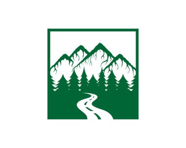 Dağ ve orman yolu kare şeklinde.