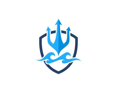 Dalgalı ve mızraklı kalkan