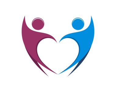 İki insan aşkla ortada salınır.