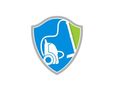 Kalkan korumanın içinde elektrikli süpürge var.