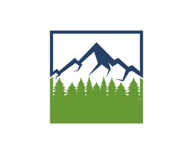 Meydanın içindeki dağ ve orman ağacı