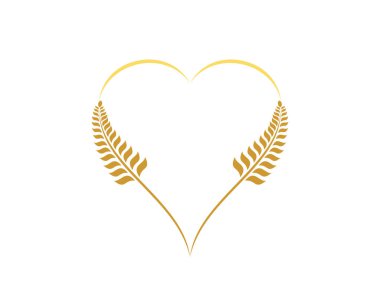 İki buğday fırını aşk şekli oluşturuyor.