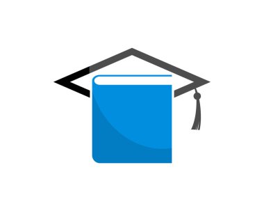 Mezuniyet logosuyla kombinasyon kitabı