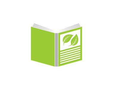 İçinde doğa yaprağı olan kitap sayfasını aç.