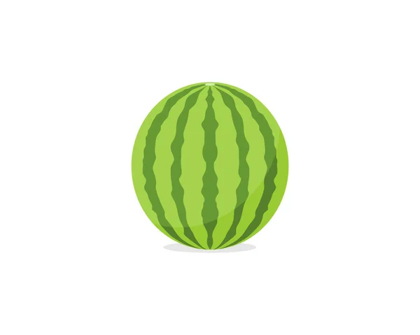 Wassermelone Cartoon Vektor Illustration — Stockvektor