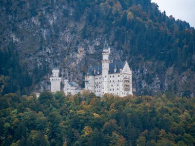 Bavyera Alplerindeki Schwangau Kalesi, Almanya, Almanya