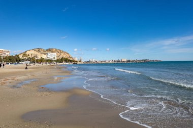 Ispanya, Alicia 'da Akdeniz manzarası.