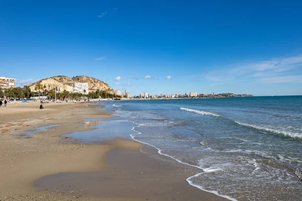 Ispanya, Alicia 'da Akdeniz manzarası.