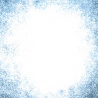 Mavi dizayn edilmiş grunge dokusu. Metin veya resim için alanı olan klasik arkaplan