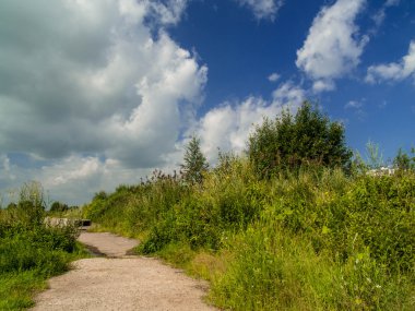 Toprak yol hill çalışır