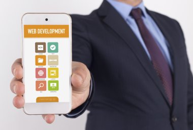 adam gösteren smartphone