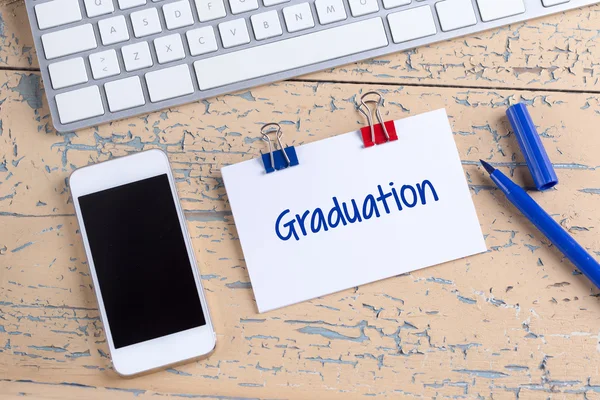 Kağıt Not metin mezuniyet ile