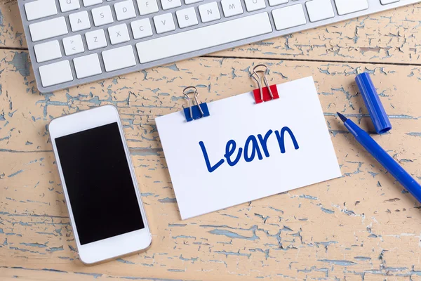 Kağıt Not metin ile öğrenin