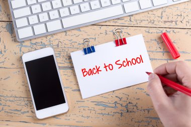 Kağıt Not metin okul için