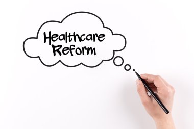 El işareti ile beyaz kağıda yazı