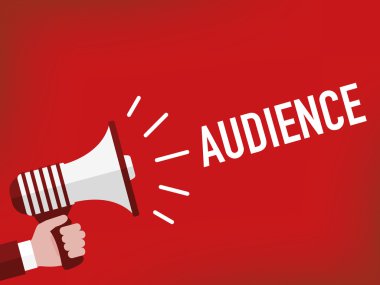 insan elini tutarak megafon