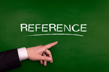 Referans gösteren işadamı