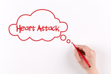 El işareti ile beyaz kağıda yazı