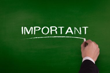 işadamı önemli yazma