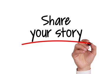 İnsan eli beyaz tahta üzerinde yazma