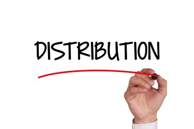 El siyah Marker ile yazma