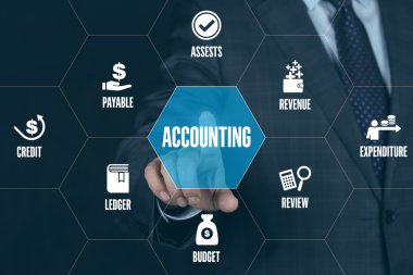 işaret ve sembolleri ile fütüristik konsept