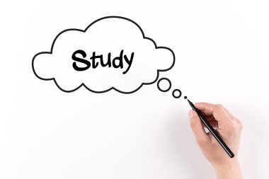 el yazısı beyaz kağıt