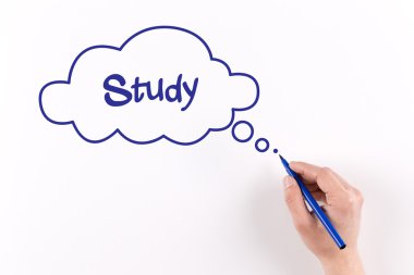 el yazısı beyaz kağıt