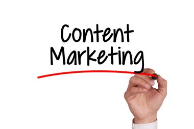 İnsan eli beyaz tahta üzerinde yazma