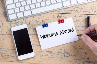 Cep telefonu ve kağıt Not