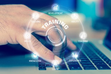 işaret ve sembolleri ile fütüristik konsept