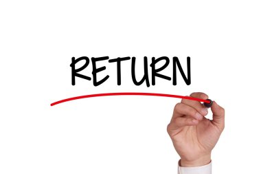 insan eli marker ile yazma