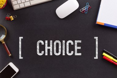 Seçim kelime yazılı