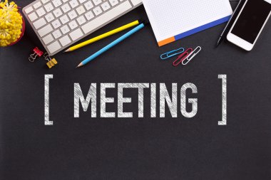 Toplantı metin yazılmış 