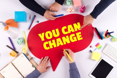 iş takım çalışma ve konuşma balonu