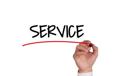 insan eli marker ile yazma