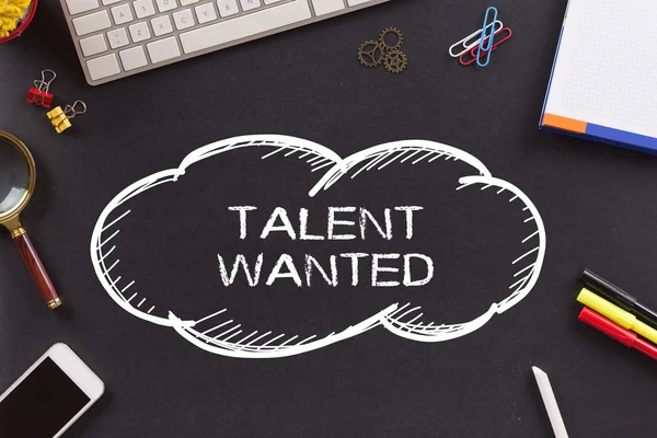 Talent Wanted text — Stock fotografie