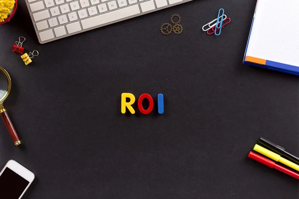 Different objects on desk — Stock Photo, Image