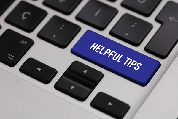 Black keyboard with button — Stock Photo, Image