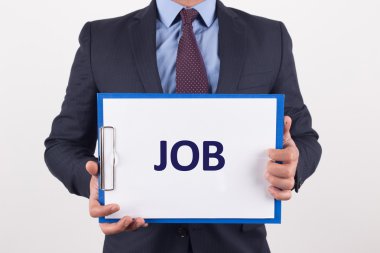 İşadamı gösteren kağıt