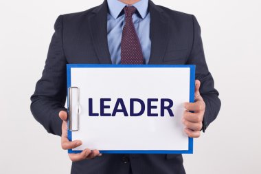 İşadamı gösteren kağıt