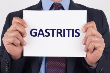 İşadamı gösteren kağıt