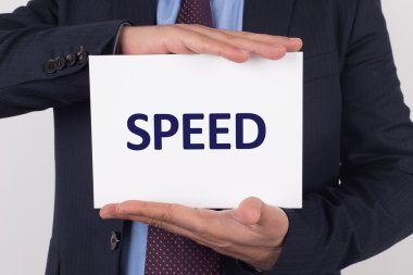 İşadamı gösteren kağıt