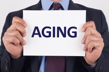 İşadamı gösteren kağıt