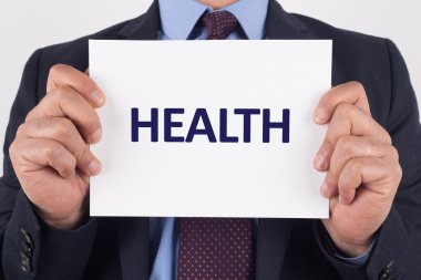 İşadamı gösteren kağıt